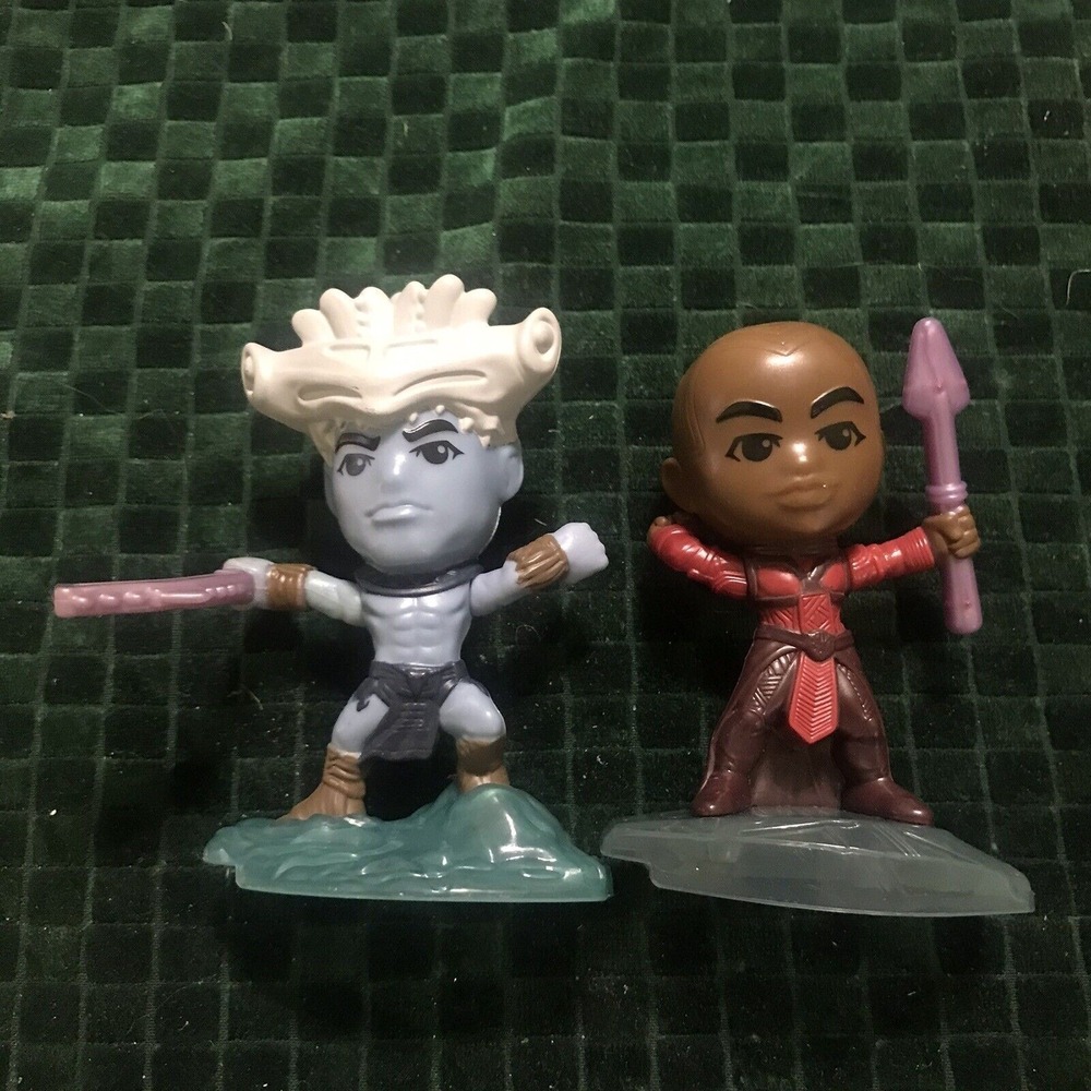 McDonalds Black Panther Wakanda Forever HAPPY MEAL TOY Lot of 2
